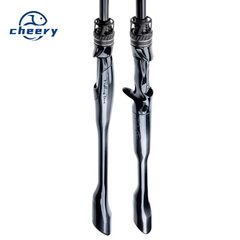 Gold Australian Card Universal Carbon Fishing Rod Set for Perch Mandarin Fish Cocked Mouth L/ML/M-Quick Adjustment Action – Rod – view 2