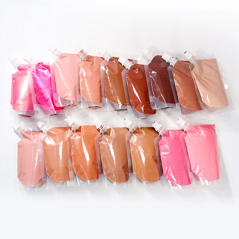 Vegan Lip Gloss Base Gel Private Label Diy Wholesale Pigment Cosmetic