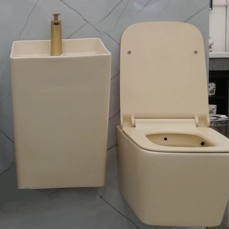 Bath Ware Bamboo Sink Monobloc Inodoro Gold Sanitary Pedestal Wall Hung ...