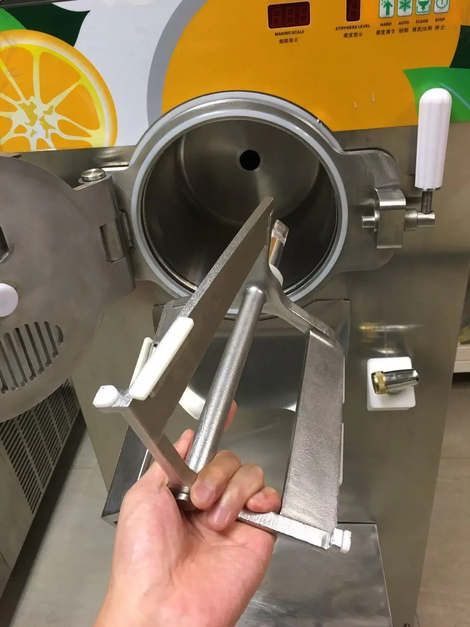 Oceanpower OPH42ハードアイスクリームマシン、CE付きジェラト製造機