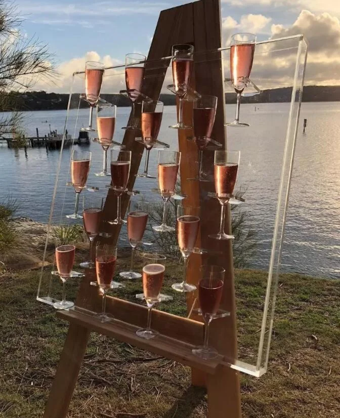 Oem Customized Acrylic Champagne Wall Buy Custom Wedding Acrylic