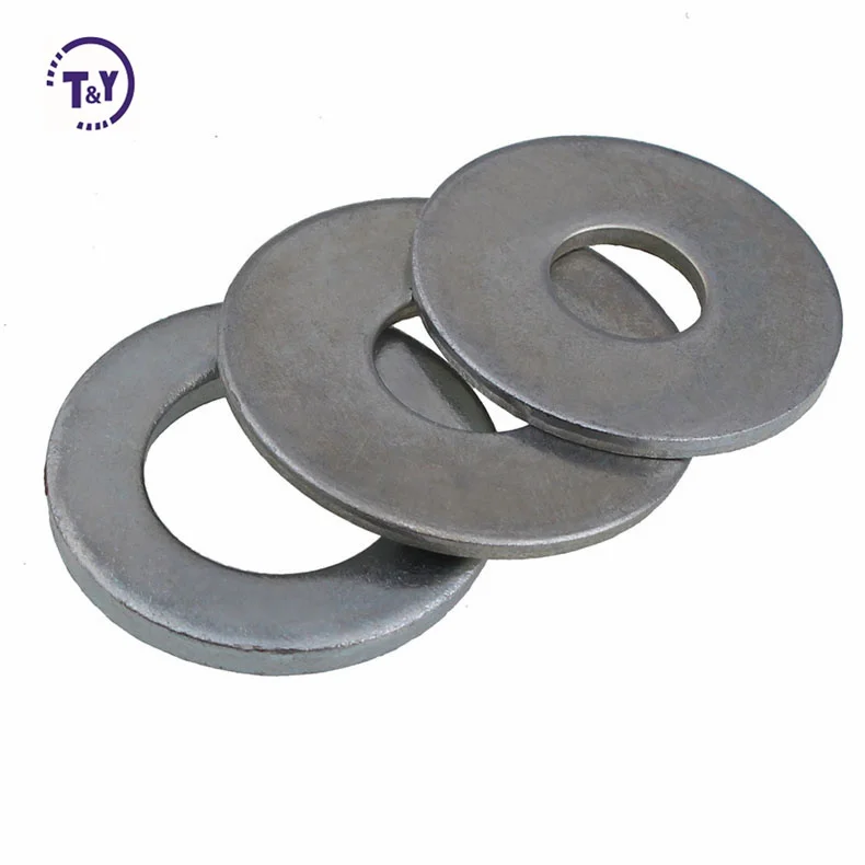 Astm F436 Type 1 Precision Metric Through Hardened Galvanized Flat Round Washer
