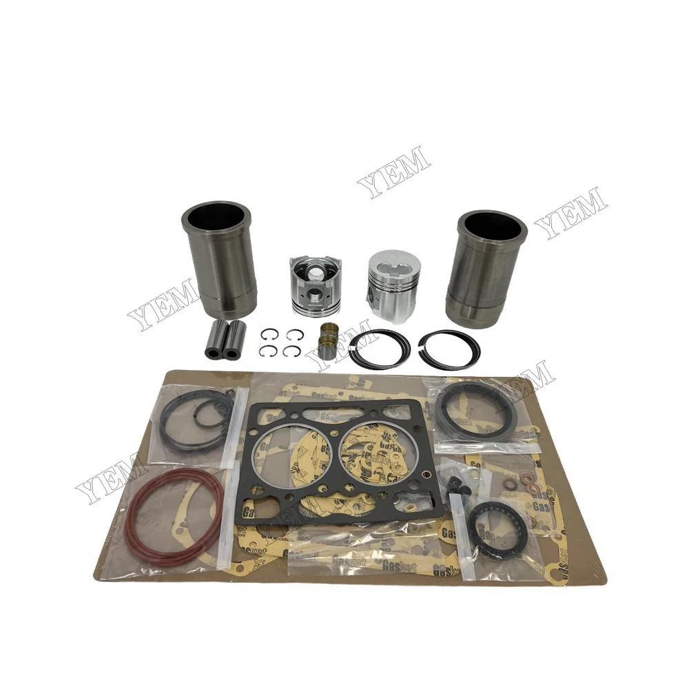 Overhaul Kit With Gasket Set Compatible for Komatsu 2D94 Replacement Engine Parts 5