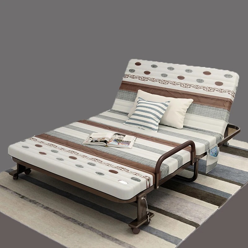 Comfortable Design High Quality Multifunctional Home Wrought Iron Folding Sofa and Bed