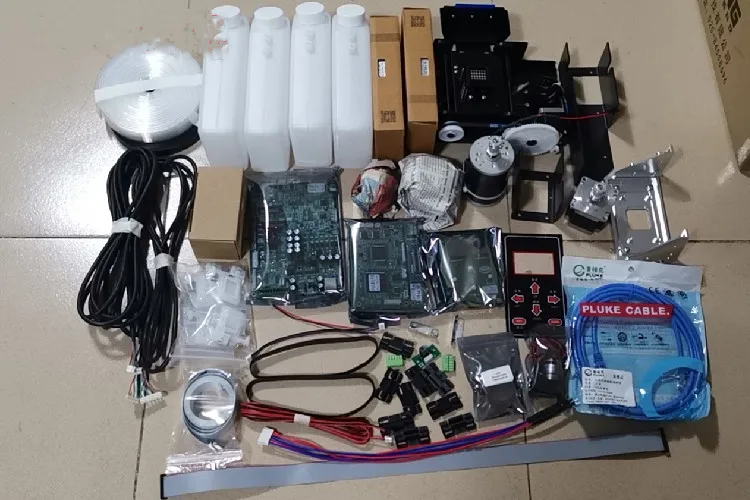 Update XP600 Single Head Double  Kit Senyang Circuit Boards for Single XP600  Head Updating LED UV Flatbed Printer Eco Solvent