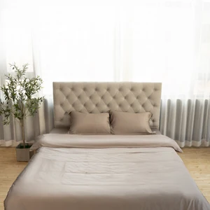 100% Organic Bamboo Fabric Eco-Friendly TWIN XL Bedding Sheet Set Cooling Effect Duvet Cover with Pillowcase