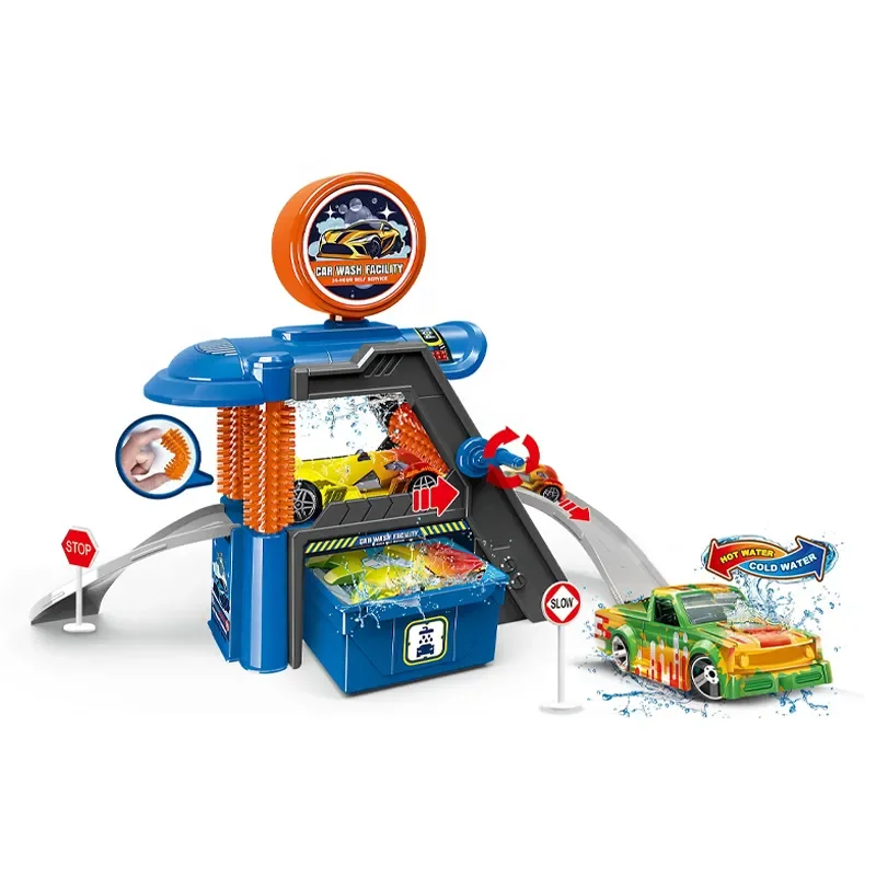 ZG Multi Function Police Car Wash Station - Fun & Education
