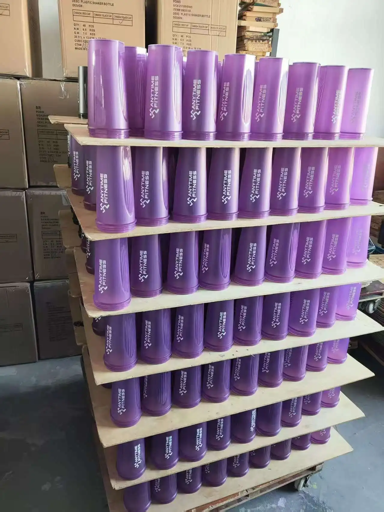 Custom Logo Plastic Protein Shaker Fitness Sports Water Bottle 600ml preview 6