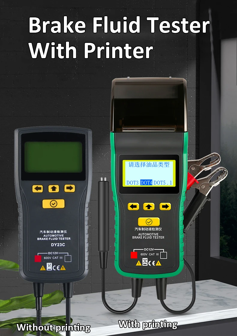 Dy23c Automotive Car Brake Fluid Tester Water Content Check Universal