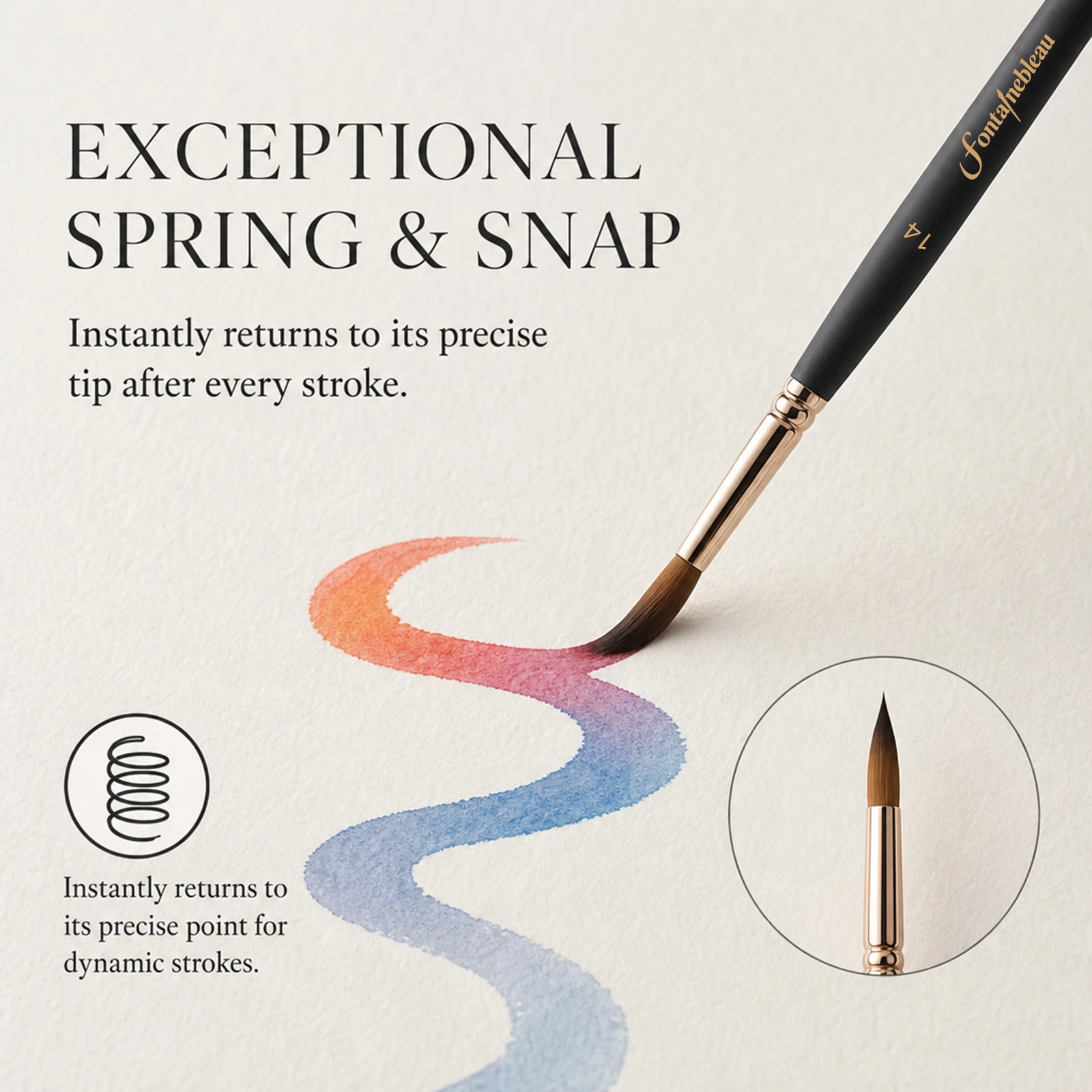 26Pcs Artist Paint Brush Premium Anti-shed Synthetic Nylon Wooden Handle Acrylic Paint Brush for Art Painting