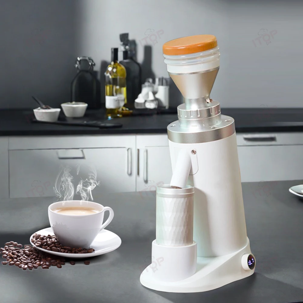 Professional High Volume Espresso Coffee Grinder Machine Electric for Household Car and Hotel Use Factory Price