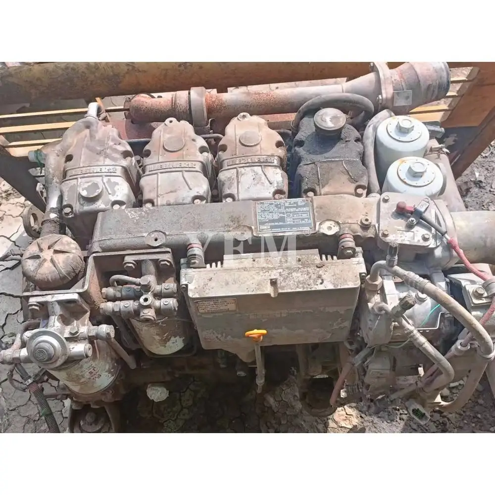 For Liebherr D934S Complete Engine Assy Used Excavator Engine Parts