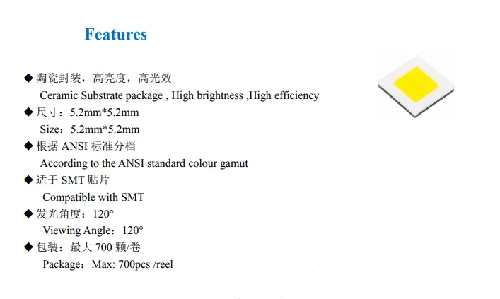 
 Выделите 5252 LED P90 бликов фонарик лампы  