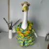Conjunto de 3 piezas: camisa estilo hawaiano - amarillo