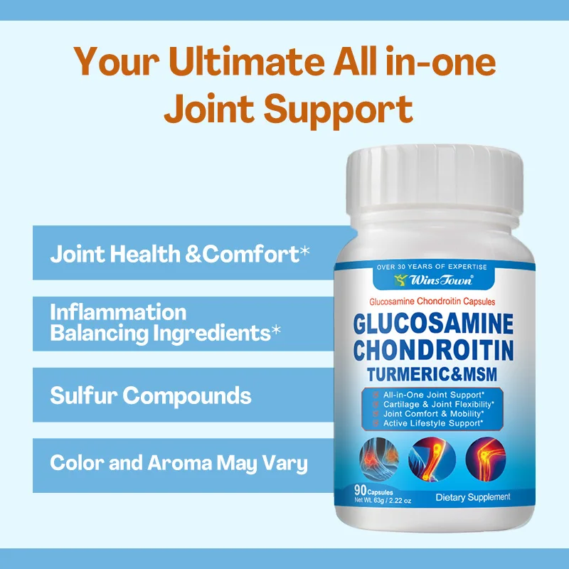 Illustration of Glucosamine Supplements For Inflammation