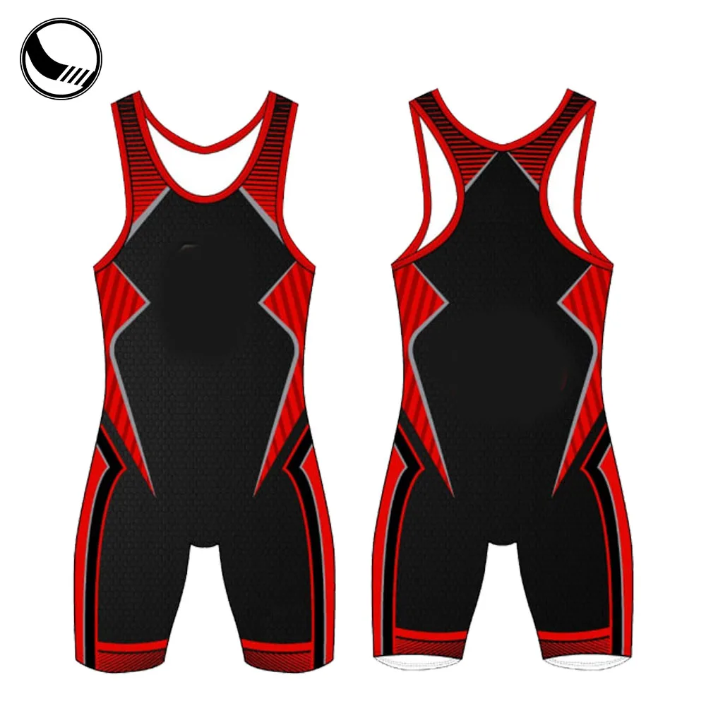 Boys Cheap Sublimated Wrestling Singlet
