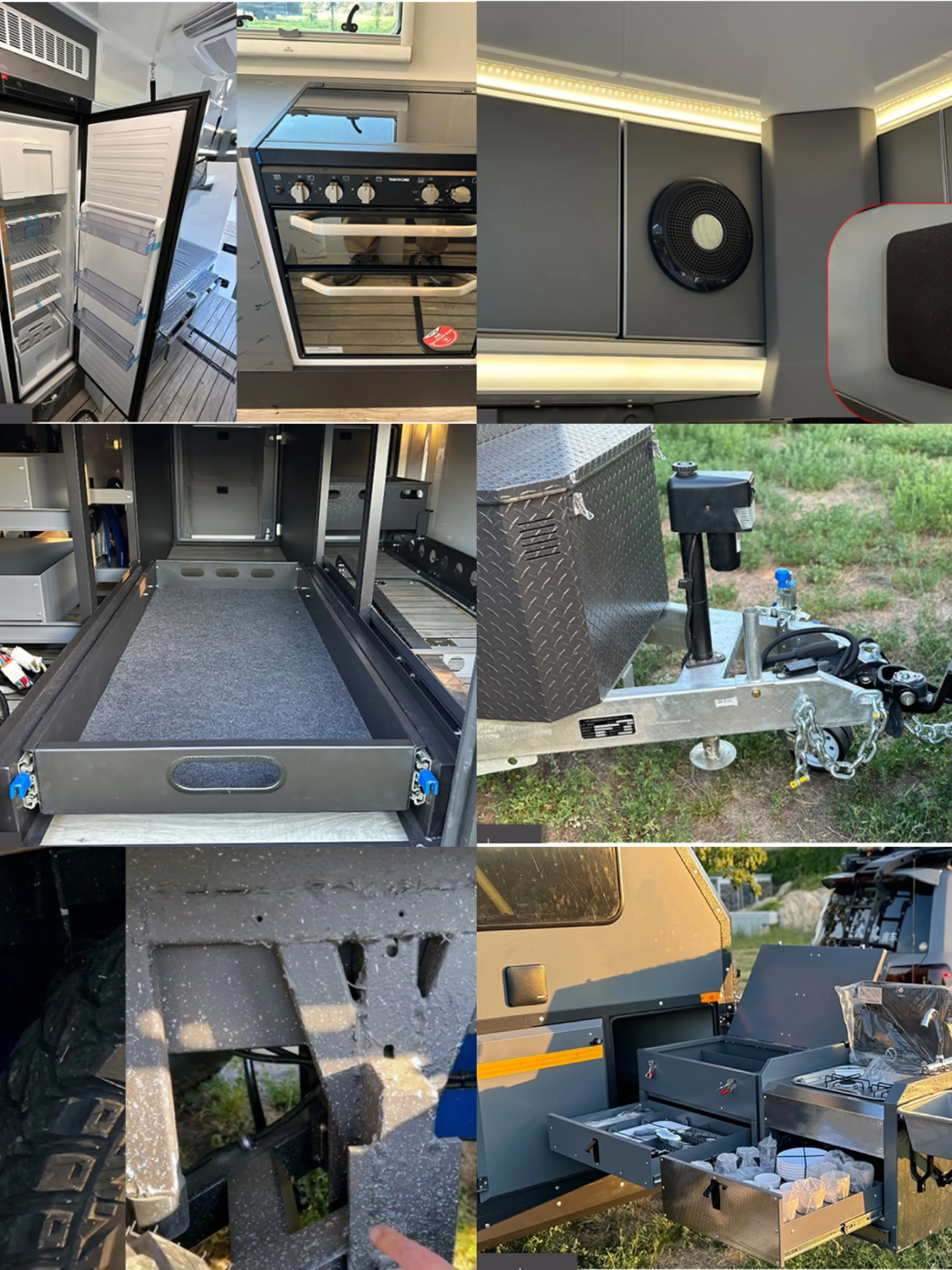 Off-road Caravan - Modular Travel Trailer for Family Camping