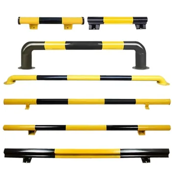 Thickened M-Shaped Road Barrier U-Shaped Steel Pipe Car Stopper Anti-Collision Guardrail Garage Parking Sheet Metal Fabrication