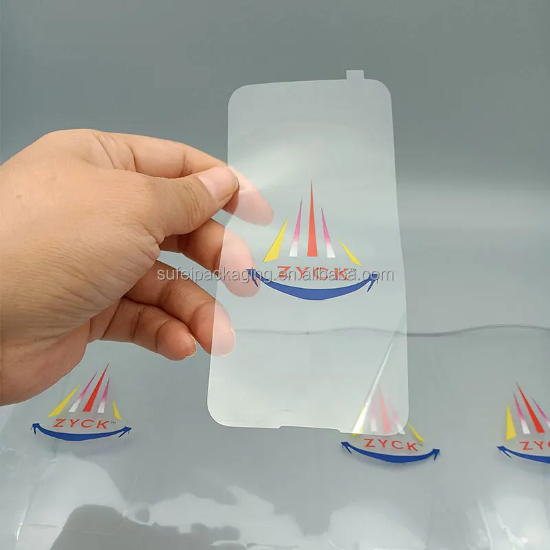 Пользовательская печать на мобильном телефоне панель для экрана ламинирование алюминиевая ламинирующая машина металлический корпус Защитная пленка защита от царапин пыли