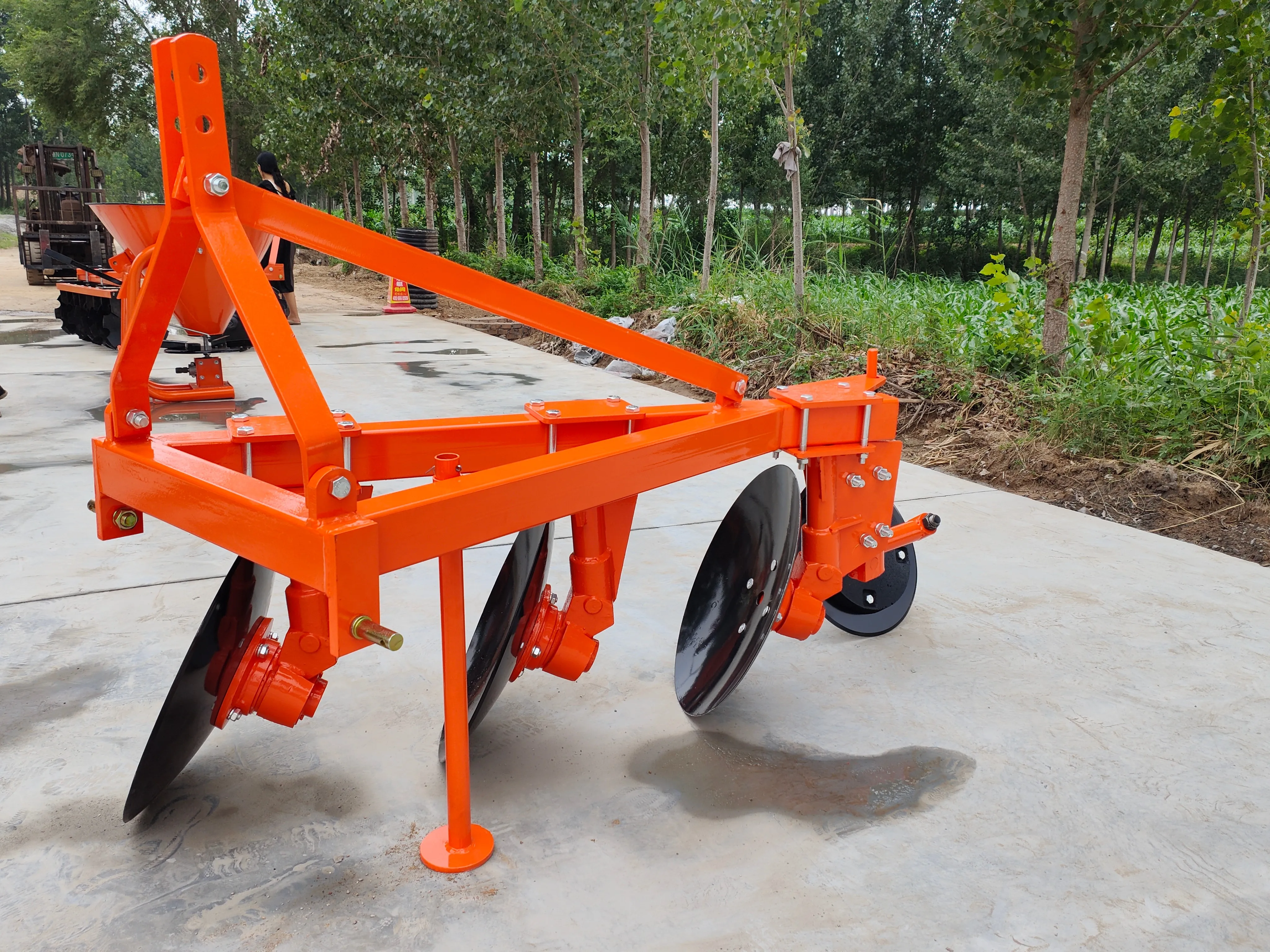 1LYQ-220 Disc Single Way  Plow plough Tractor 3 mounted Agricultural  Farm Cultivator Machine detail supplier