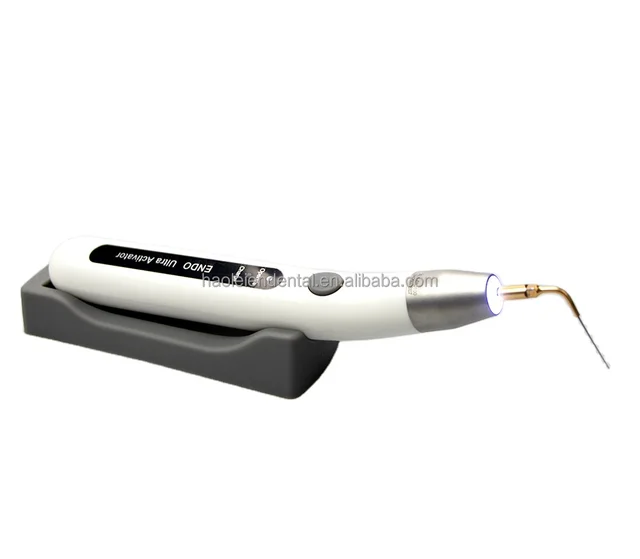 LED Dental Cordless Ultrasonic Root Canal Cleaner Sonic Irrigator Endo Ultra Activa with  Sterilizable Tips