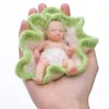 Poupées bébé en silicone solide de 12 cm