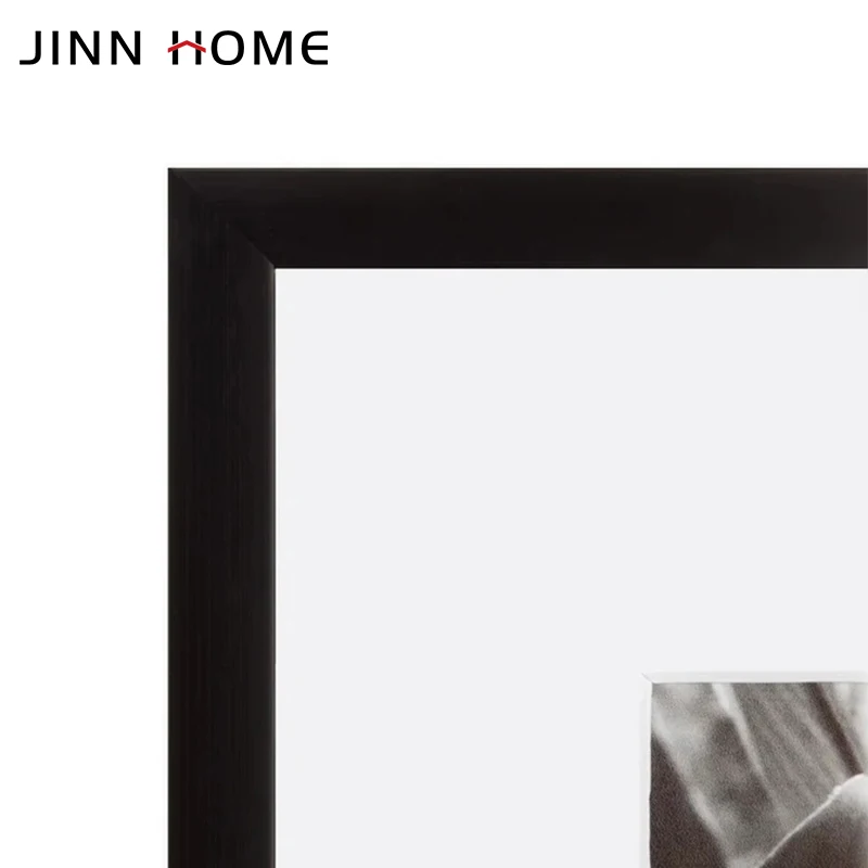 Photo Frame Collage Frame Wall Frame Set MDF Wooden Wood Wholesale and Custom Hot Sale Simple Stylish 4x6 6x8 5x7 8x10 Black