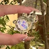 4.5cm sequined mini turtle - white