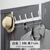 Bianco-6 ganci stile corto