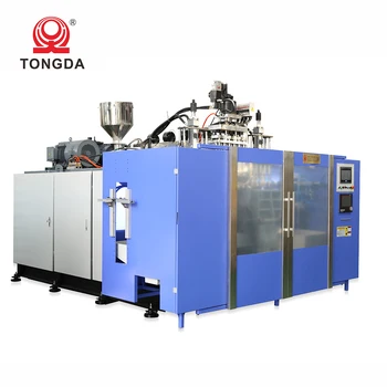 TONGDA HTll-3L Double Station 6 Head Milk Bottle Extrusion Blow Molding Machines