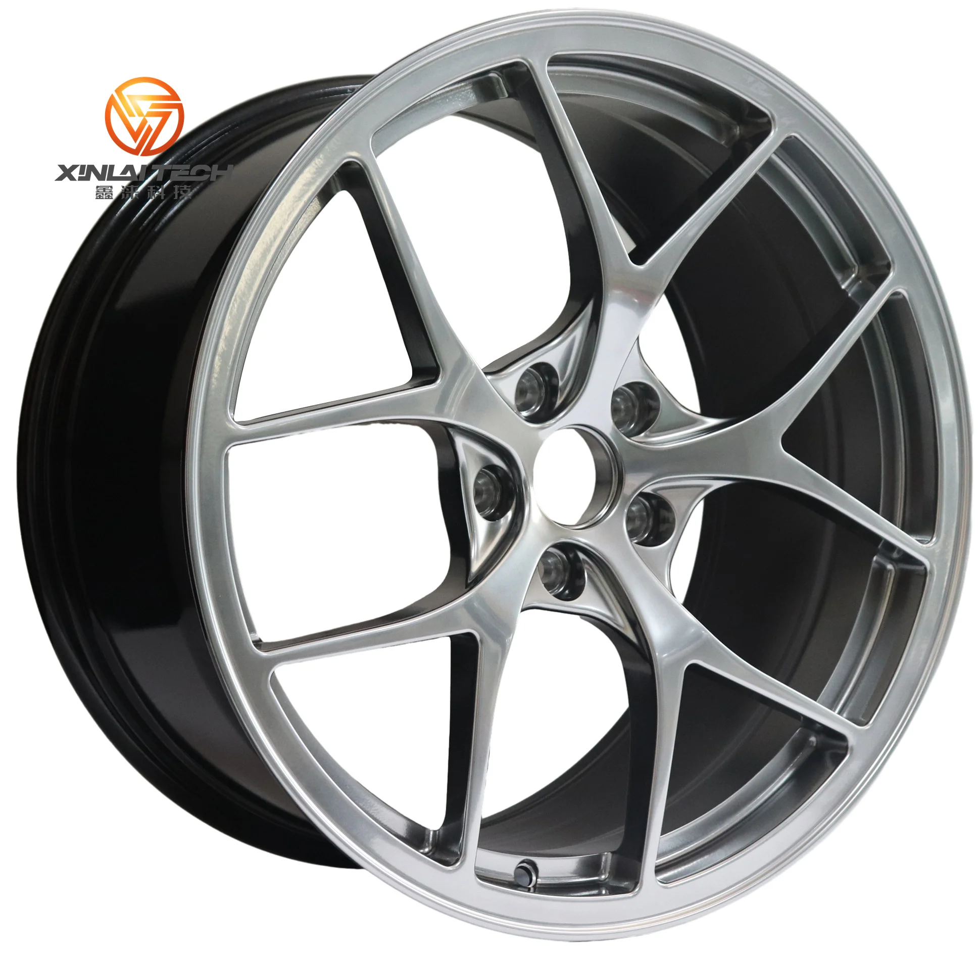 XL Custom Deep Concave Forged Wheels 5x112 5x114.3 5x120 18 19 20 21 22 23 24 Inch HF5 for AMG GT Aventador 488 911 RS-series - Image 3