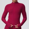 6704 manteau-vin rouge