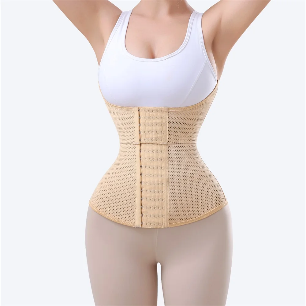 Waist Trainer Shaperwear Tummy Control Shaper Waist Cincher Trimmer Belt Double Trimmer Shaping Wrap Girdle Full Body Corset factory