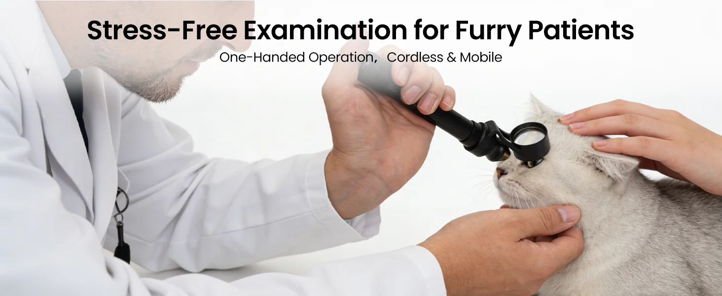 Handheld Slit Lamp Microscope Handheld LED Slit Lamp S-150 Available For Infants/Pets