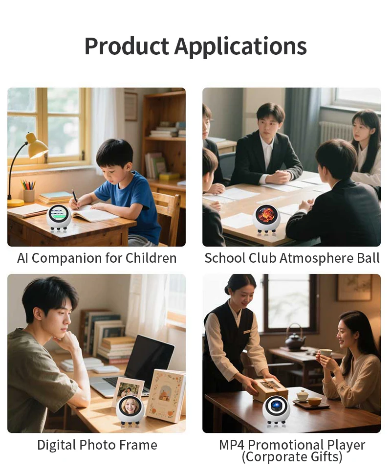 升级小智爱语音聊天机器人DeepSeek英文ESP32-S3开发板N16R8 1.28英寸液晶显示器家庭助理