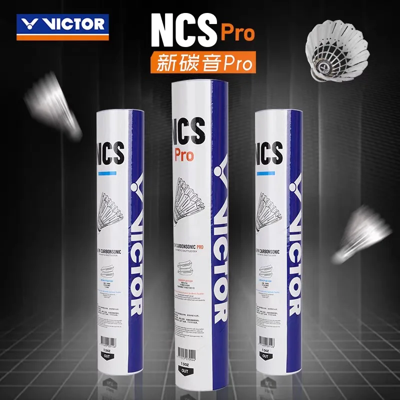 VICTOR NCS NEW CARBONSONIC 10ダス Victor NCS Pro New Carbonsonic Badminton Shuttlecock - Durable