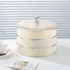 Caja de dulces (tres capas - tapa transparente)
