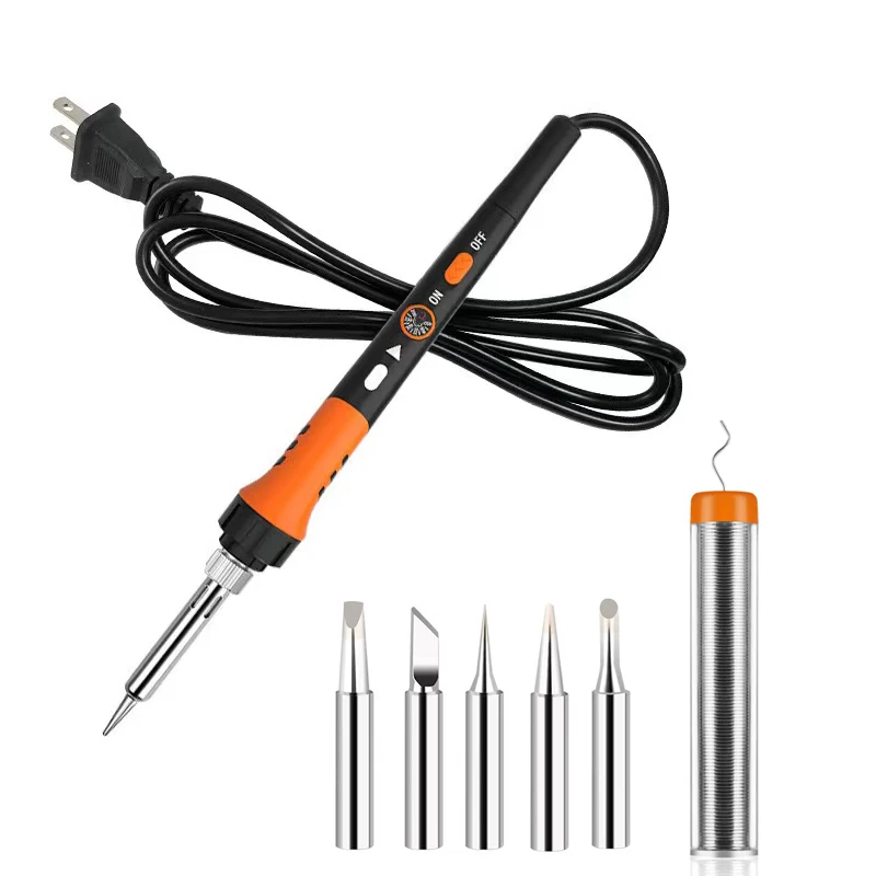 Hot Selling Professional Welding Tools APD-907 7 in 1 60W 110-240V Soldering Iron Kit Tools for DIY or Phone Repair
