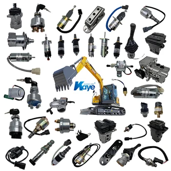 Excavator accessories 08086-20000 22B-06-11910 Ignition Start Keys Switch for Komatsu PC200-7/8 PC360-7 PC450-8