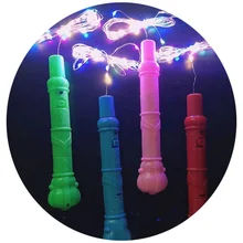 Light Up Bobo Balloon LED Colorful Sparkling Handle Light Strand Mini Ballon Led Wire Lights Glow Sticks