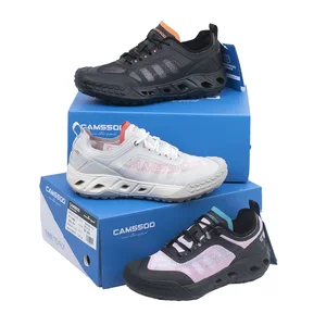 Summer Outdoor Wading Hiking Running Shoes Mesh Surface Breathable Shock-Absorbing Thin Cross-Country Waterproof Rubber Midsole