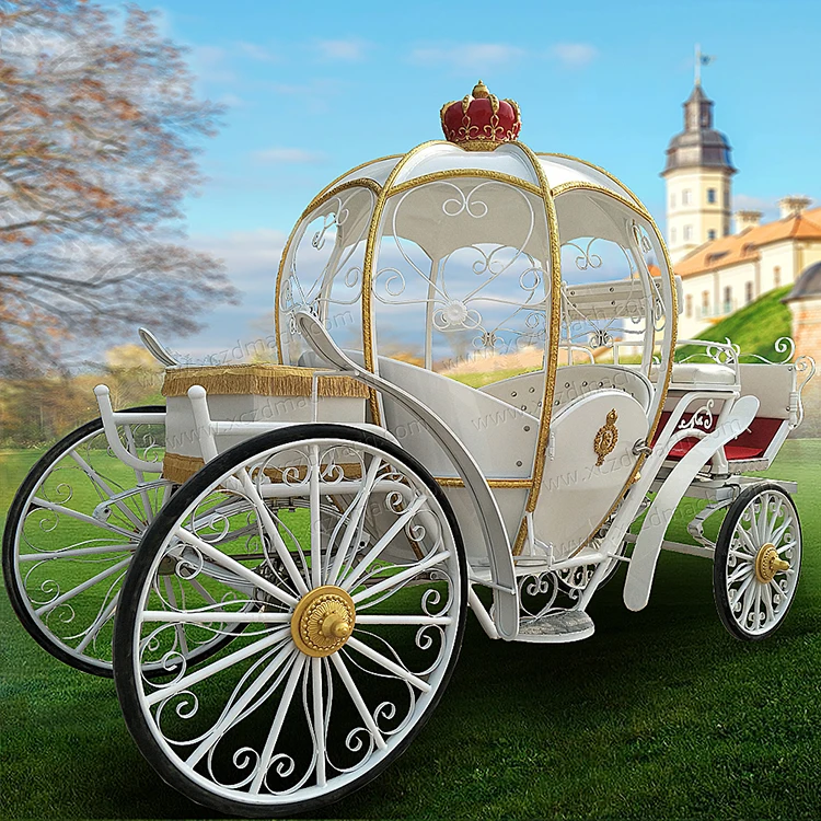 Special Transportation/Electric Sightseeing horse drawn  cart/Electric Pumpkin Horse drawn Carriage