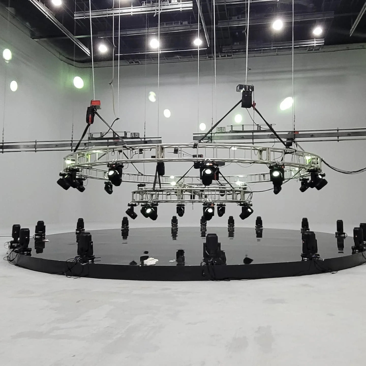 290mm Aluminum Circle Stage Lighting Round Truss for Event Hanging Light