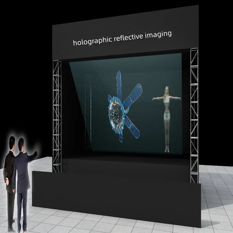 Hologram Projector 7d Hologram 3d Holographic Reflective Display Foil
