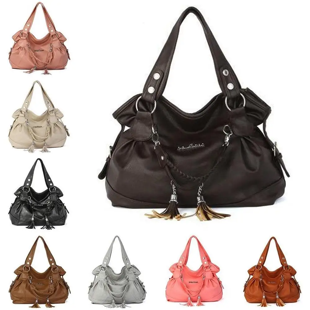 Fashion Lady Leather Handbag Shoulder Bag Tote Hobo Messenger Crossbody Satchel Purse Beauty 
