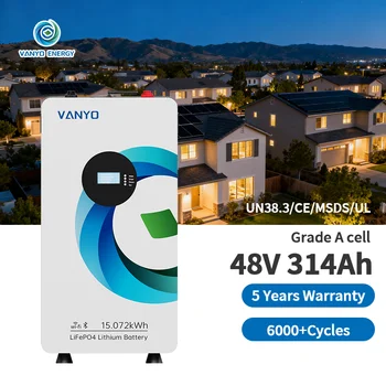 10kwh 15kwh Battery 48V Lifepo4 Battery Home Power Wall Lithium Ion Battery Storage for Solar System