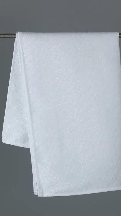 100% Polyester Linen Plain White Tea Towel Soft Blank Kitchen Towel 50 –  Partner Textiles