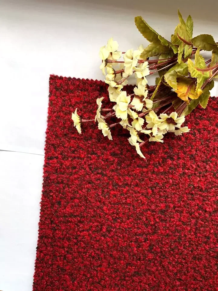 Factory Knitted 100% Polyester Two Tone Soft Teddy Fleece Sherpa Fabric for Garment