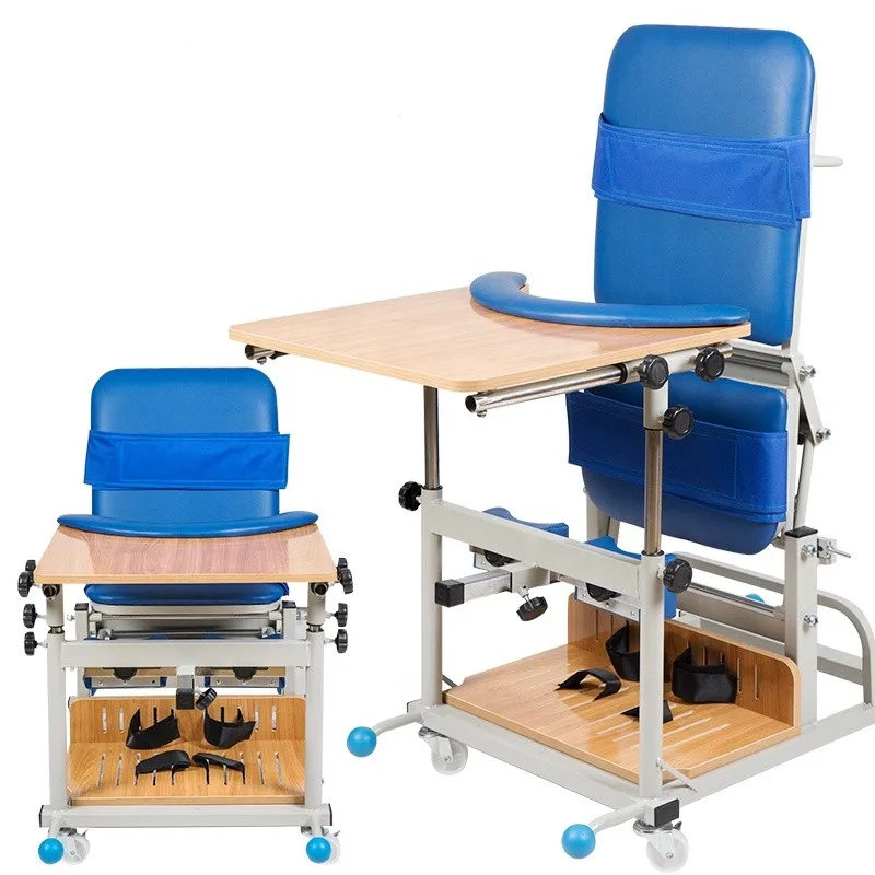 Multi-function Standing and Sitting Adjustable Rehabilitation Machine Handicap Children Standing Chair