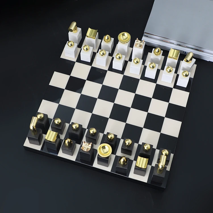 Luxury Marble Chess Set by Marble Cultures